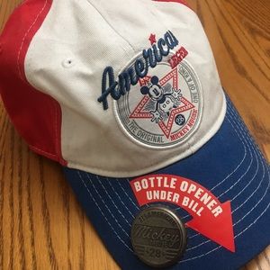 Disney baseball cap.